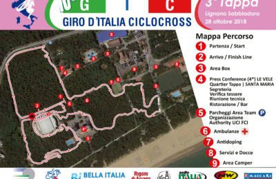 Mappa PDF del percorso di Lignano Sabbiadoro