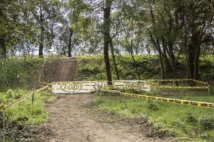 La rampa per accedere al Green Park di CorridoMnia