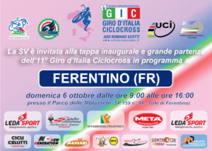 Domenica comincia l'avventura dell'11° Giro d'Italia Ciclocross