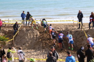 Il tratto più impegnativo sulla spiaggia di Jesolo